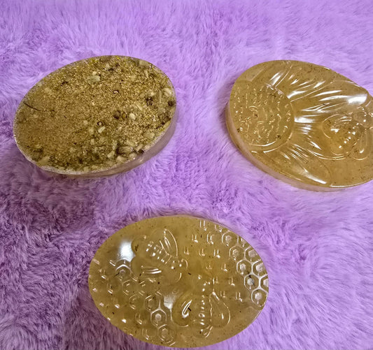 Chamomile & Honey Soaps Trio
